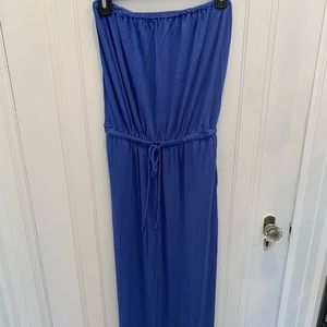 J. Crew strapless maxi dress